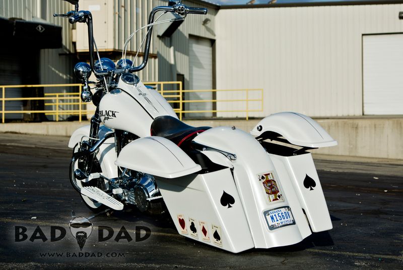 Baggers | :: Darron's Springer | Bad Dad | Custom Bagger ... custom harley wiring harness 